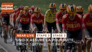 Uno-X sets the peloton pace - Stage 3 - Critérium du Dauphiné 2024