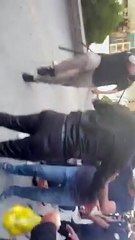 Hakkari’de kayyım protestosu: Polis DEM Partililere müdahale ediyor
