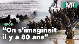 L’armée française débarque sur les plages de Normandie, 80 ans plus tard