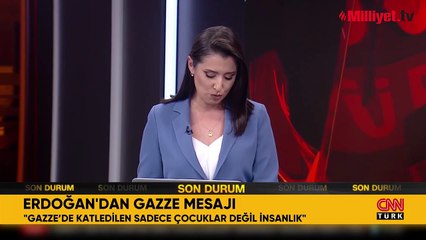 Erdoğan'dan dünyaya Gazze çağrısı: İsrail barbarlığına karşı açık bir tavır koymaya çağırıyorum