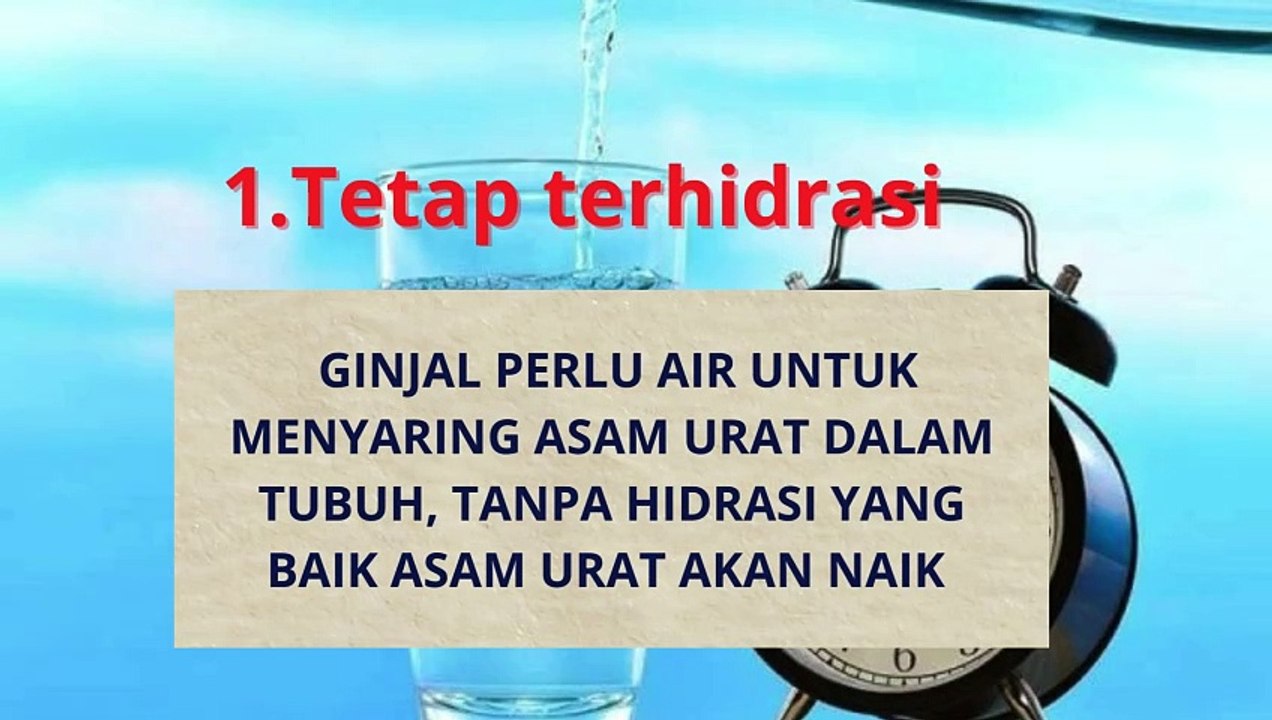 5 Tips Sehat supaya Asam Urat Tidak kambuh atau semakin parah