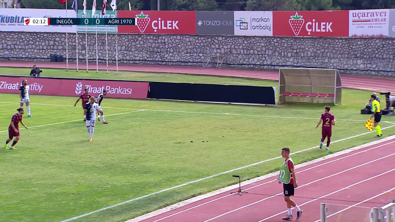 İnegölspor 1 - 2 BC Group Ağrı 1970 Spor (Ziraat Türkiye Kupası 2. Tur Maçı) / 27.09.2022
