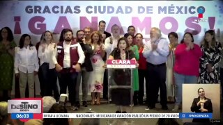 Clara Brugada asegura que inició la reconciliación en la CDMX