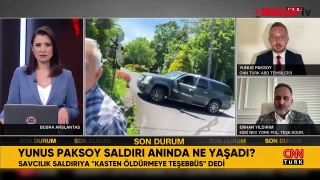 Yunus Paksoy'a saldırı soruşturmasında son durum! Canlı yayında anlattı