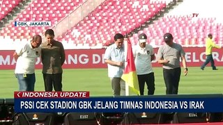 Erick Thohir dan Yunus Nusi Cek Stadion GBK Jelang Kaga Indonesia VS Irak, Sudah Siap Dipakai?