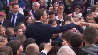 80e anniversaire du Débarquement: suivez l'hommage d'Emmanuel Macron aux civils  à Saint-Lô