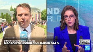D-Day commemorations in France: Macron to honor civilians in Saint-Lô