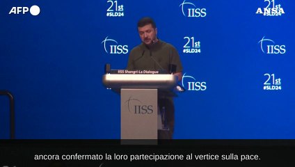 Zelensky deluso: "Alcuni leader ancora incerti su vertice di pace"