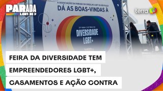 Feira da Diversidade tem empreendedores LGBT+, casamentos e ação contra assédio