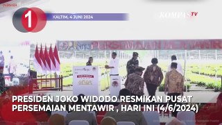 [TOP 3 NEWS] Jokowi Resmikan Persemaian, Hasto Penuhi Panggilan Polda, Farhat Dampingi Saka Tatal