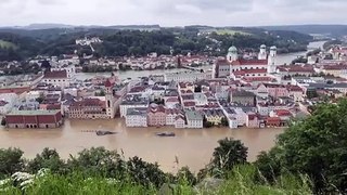 Hochwasser in Bayern: Passau ruft Katastrophenfall aus