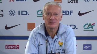 Didier Deschamps sur l'état de forme de N'Golo Kanté: 