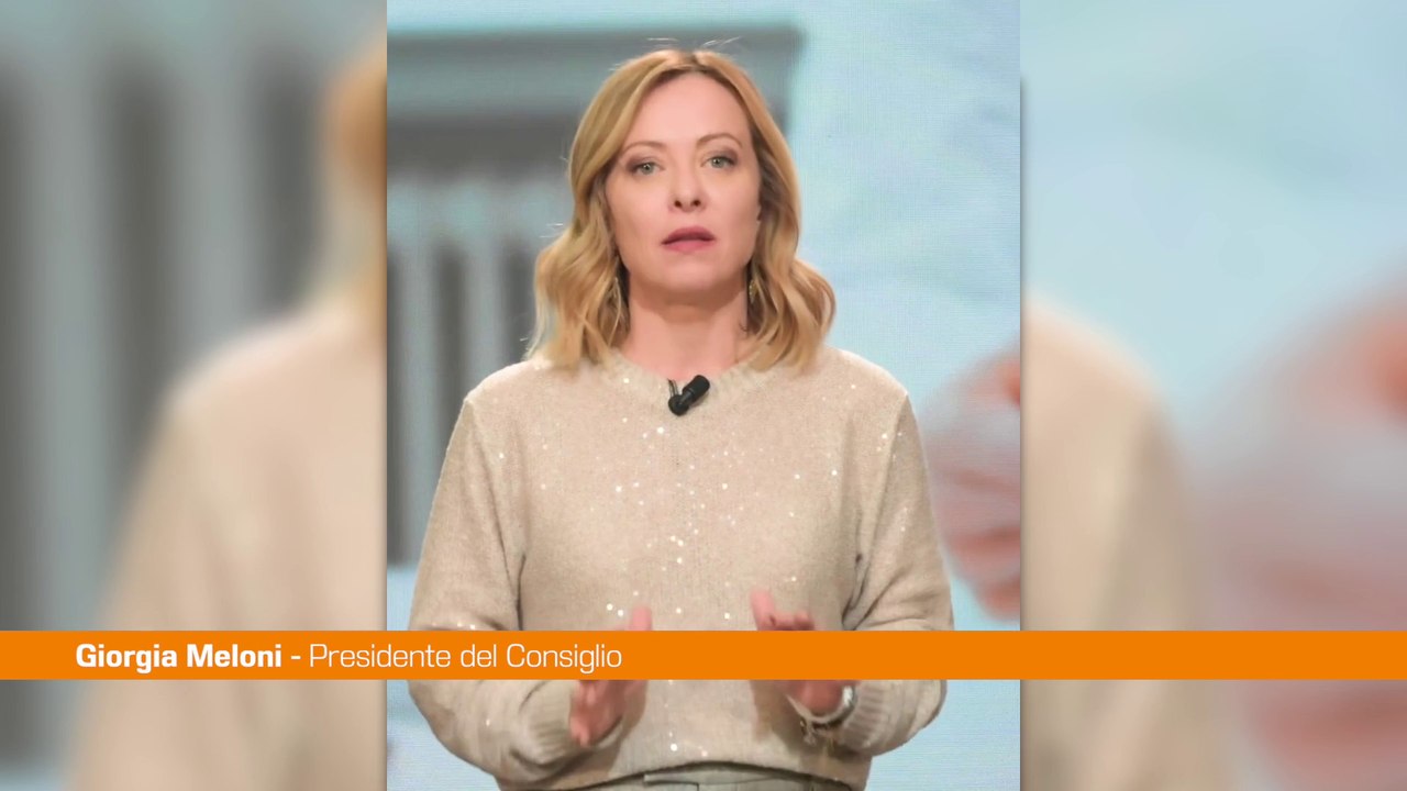 Sanità, Meloni "Passi avanti per abbattere le liste d'attesa"