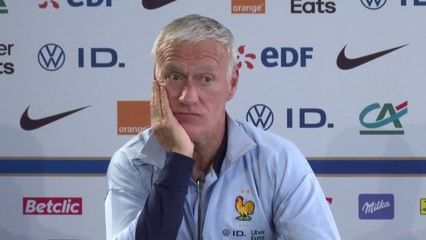 "On l'a fait sans souci": Didier Deschamps évoque le déplacement de l'équipe de France en train jusqu'à Metz