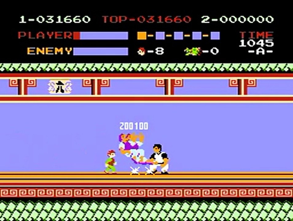 Spartan X (Kung Fu Master) (NES/1984) (Japan) (Trained Version #1) (Longplay)