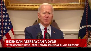 Joe Biden: Azerbaycan küresel enerji güvenliğinin önemli bir dayanağıdır