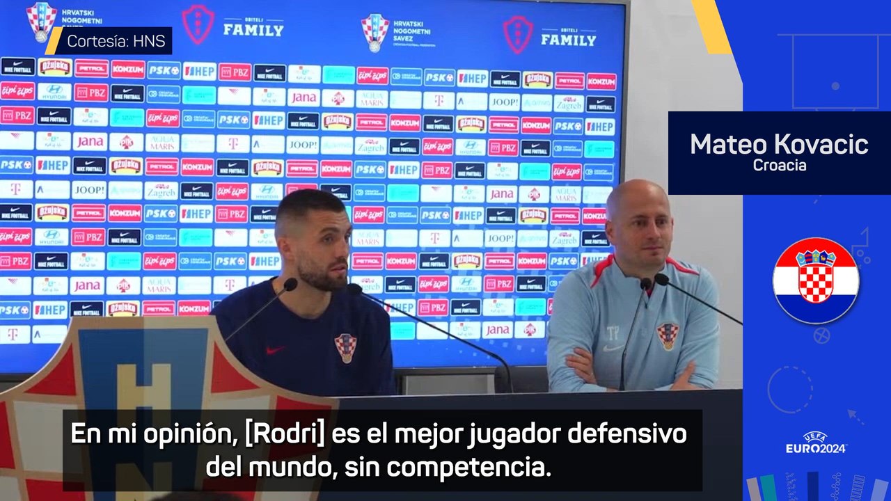 Kovacic se rinde a Rodri: "Rodri es el mejor jugador defensivo del mundo"