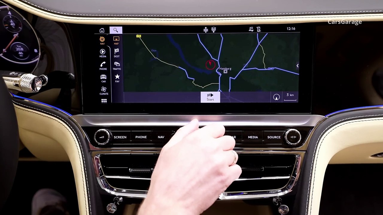 2024 Black Bentley Flying Spur V8 - Fast Luxury Sedan in Detail