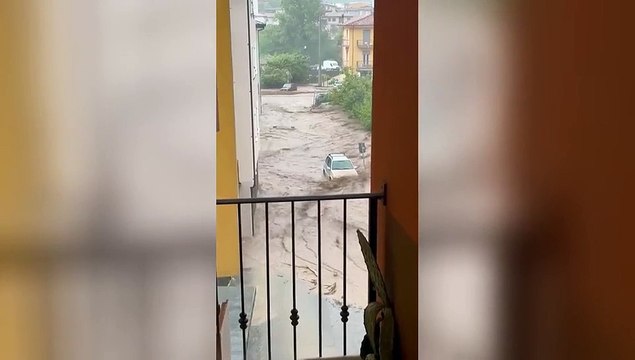 Maltempo nel Bresciano, fiume di fango in Valsabbia