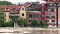 أمطار غزيرة تُغرق الشوارع وتتسبب بفيضانات كارثية جنوب ألمانيا