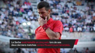 Roland-Garros - Djokovic forfait, Sinner nouveau numéro 1 mondial