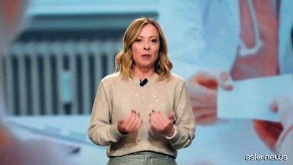 Sanit?, Meloni: anche i cittadini devono dare una mano