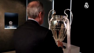 Real Madrid'in 15'inci Şampiyonlar Ligi kupası müzedeki yerini aldı!