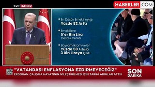 Cumhurbaşkanı Erdoğan: Emeklilerin Kurban Bayramı ikramiyeleri 10-14 Haziran'da yatırılacak