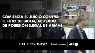 Comienza el juicio contra el hijo de Biden, acusado de posesión ilegal de armas