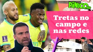 ‘PILHADINHO’ SOLTA A POLÊMICA: VINICIUS JÚNIOR É MELHOR QUE NEYMAR?