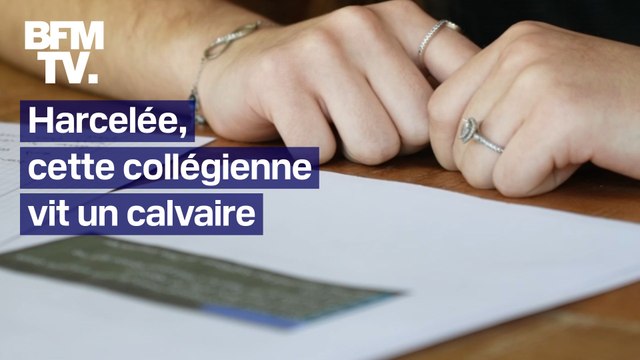 Insultes, intimidations... Harcelée par cinq élèves, cette collégienne vit un véritable calvaire