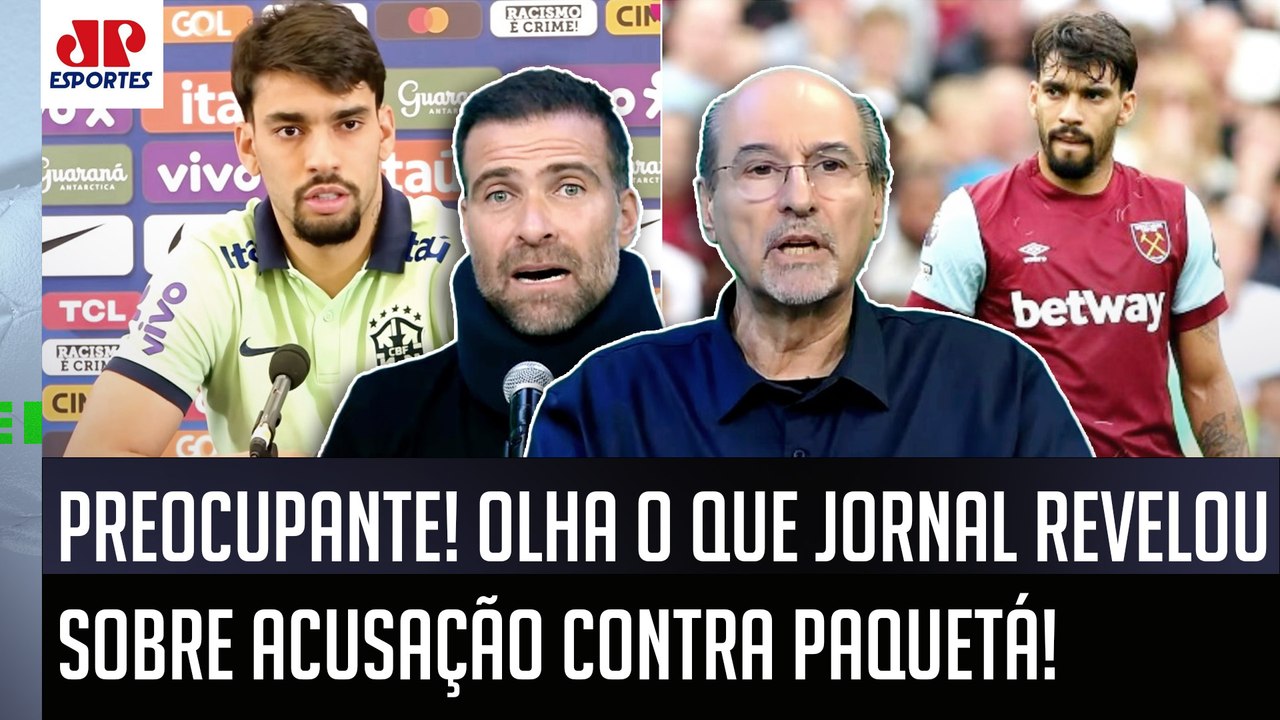 "OLHA ISSO! Um jornal teve acesso à ACUSAÇÃO contra o Paquetá, e a INFORMAÇÃO é que..." SAIBA TUDO!
