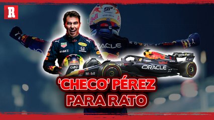 CHECO Pérez RENOVÓ contrato con RED BULL por 2 años