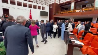 TBMM'de AKP ve DEM Parti milletvekilleri arasında arbede yaşandı