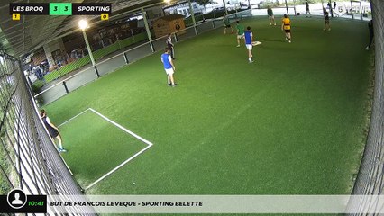 But de FRANCOIS LEVEQUE - SPORTING BELETTE