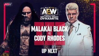 AEW Dynamite 10.23.2021 - Malakai Black vs Cody Rhodes