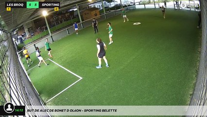 But de Alec de Bonet d'Oléon - SPORTING BELETTE