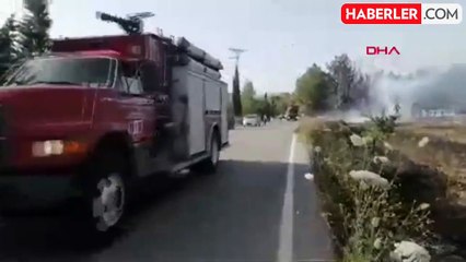 Foça'da Sigara İzmaritinden Çıkan Yangın Kontrol Altına Alındı