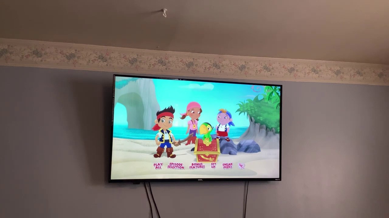 Jake and the Neverland Pirates - Yo Ho Mateys Away - DVD Menu (2011)