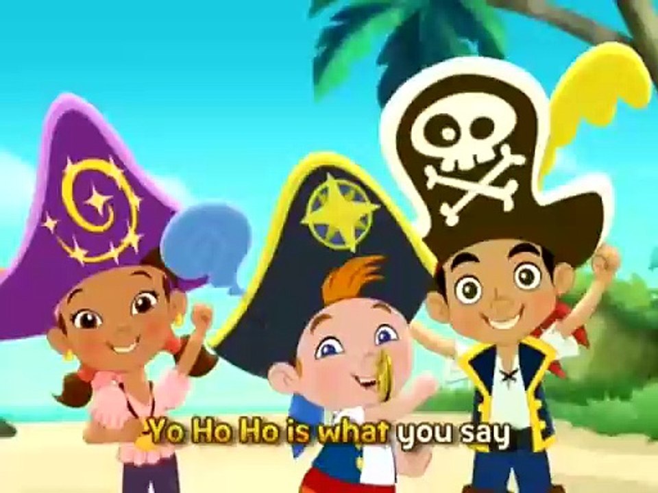 Jake and the Never Land Pirates - Yo Ho Ho - Pirate Password -  Sing Along