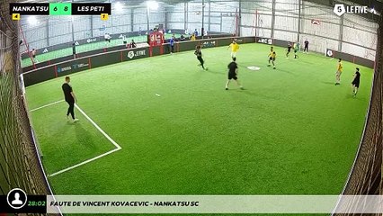 Faute de VINCENT KOVACEVIC - Nankatsu SC