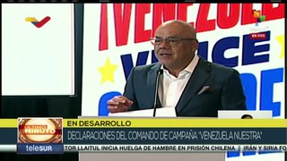 Venezuela denuncio campañas mediáticas para desconocer elecciones