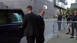 Sir Keir Starmer arrives ahead of first TV debate