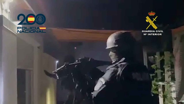 Operativo de la Policía Nacional y de la Guardia Civil que se ha saldado con la detención de Daniel Molina en Rumanía.