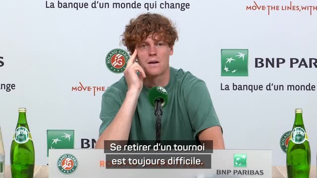 Roland-Garros - Sinner : Très fier de devenir numéro 1 mondial