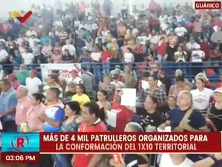 Patrulleros del edo. Guárico se organizan para la conformación territorial de la maquinaria 1X10