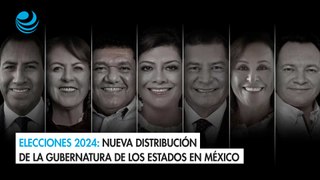 Elecciones 2024: Nueva distribución de la gubernatura de los estados en México