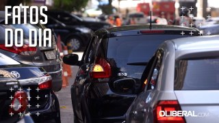 Número de autuações por estacionar em fila dupla aumenta mais de 27%, em 1 ano, em Belém