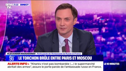 Alexander Makogonov (porte-parole de l'ambassade de Russie en France): "La Russie n'est pas en guerre contre la France"