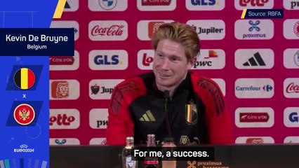 De Bruyne calls Belgium career a 'success'